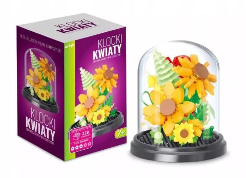 Klocki konstrukcyjne Artyk kwiaty Słoneczniki pod kloszem 228el (137013) Klocki konstrukcyjne Artyk kwiaty Słoneczniki pod kloszem 228el (137013)