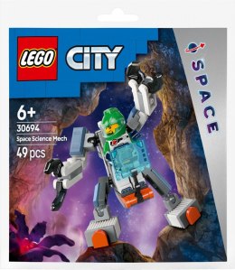 Klocki konstrukcyjne Lego City Kosmiczny mech naukowy (30694)