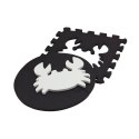 Mata dla malucha Lean Puzzle Mata Kontrastowa Edukacyjna Pianka EVA Czarno-Białe 19 ele. (17481)