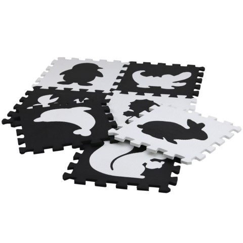Mata dla malucha Lean Puzzle Mata Kontrastowa Edukacyjna Pianka EVA Czarno-Białe 19 ele. (17481) Mata dla malucha Lean Puzzle Mata Kontrastowa Edukacyjna Pianka EVA Czarno-Białe 19 ele. (17481)