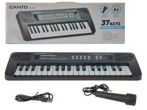Organy Adar 37 klawiszy z mikrofonem na USB (608603) Organy Adar 37 klawiszy z mikrofonem na USB (608603)