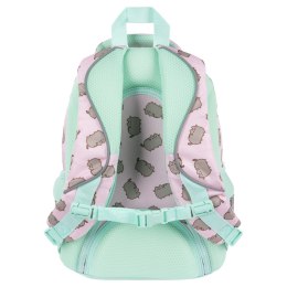 Plecak St.Majewski STITCH pink 4 KOMORY (bpl-58)