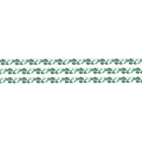 Taśma ozdobna Craft-Fun Series z cekinami 6x2 [mm x m] srebrna Titanum (363633)