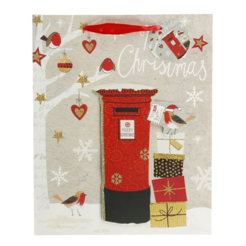 Torba prezentowa świąteczna A5+ [mm:] 260x320x 120 Beniamin