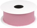 Wstążka Titanum Craft-Fun Series szyfonowa strzępiona 40x10 [mm x m] różowa ciemna (WJ40-10-081BRC)