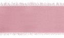 Wstążka Titanum Craft-Fun Series szyfonowa strzępiona 40x10 [mm x m] różowa ciemna (WJ40-10-081BRC)