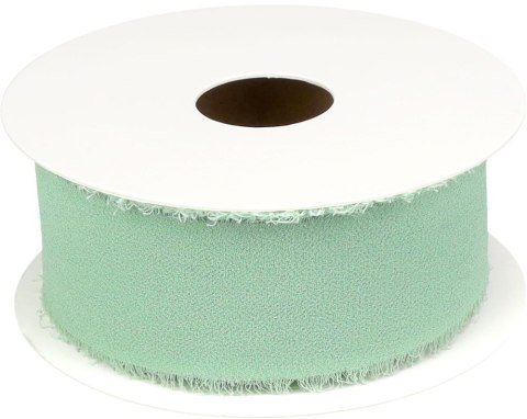 Wstążka Craft-Fun Series szyfonowa strzępiona 40x10 [mm x m] szałwiowy Titanum (WJ40-10-109)