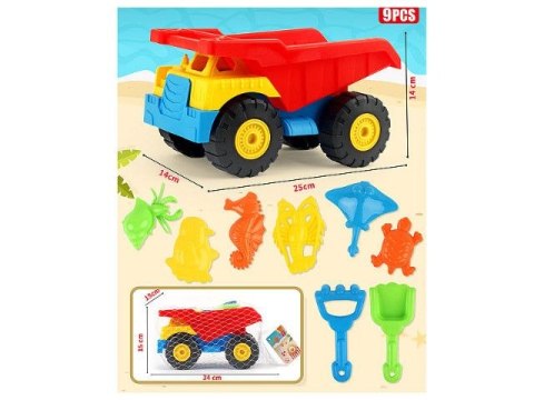 Zestaw do piasku Bigtoys wywrotka (BZP8183) Zestaw do piasku Bigtoys wywrotka (BZP8183)