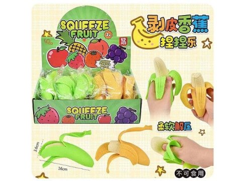 Gniotek Bigtoys banan 16cm (BZ0897) Gniotek Bigtoys banan 16cm (BZ0897)