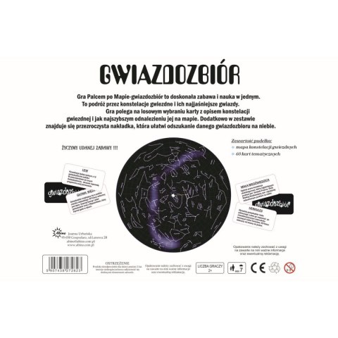 Gra planszowa Abino Palcem po mapie - gwiazdozbiór Palcem po Mapie Gwiazdozbiór Gra planszowa Abino Palcem po mapie - gwiazdozbiór Palcem po Mapie Gwiazdozbiór