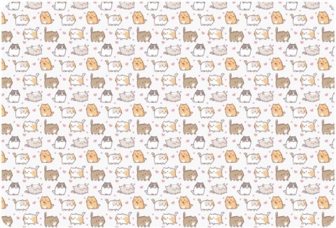 Podkład na biurko Biurfol KITTENS mix PVC PCW (PSN-A3-35)