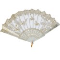 Wachlarz Mega Creative koronka mix 23cm (556656)