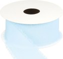 Wstążka Titanum Craft-Fun Series szyfonowa strzępiona 40x10 [mm x m] błękitny (WJ40-10-011J)