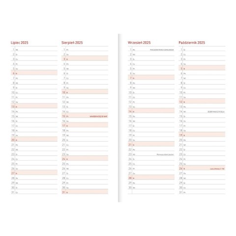 Kalendarz nauczyciela książkowy (terminarz) PCV ROWER bezbarwny A5 Wydawnictwo Wokół Nas (A5TN078B) Kalendarz nauczyciela książkowy (terminarz) PCV ROWER bezbarwny A5 Wydawnictwo Wokół Nas (A5TN078B)