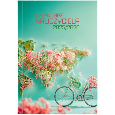 Kalendarz nauczyciela książkowy (terminarz) PCV ROWER bezbarwny B6 Wydawnictwo Wokół Nas (A5TN089B) Kalendarz nauczyciela książkowy (terminarz) PCV ROWER bezbarwny B6 Wydawnictwo Wokół Nas (A5TN089B)
