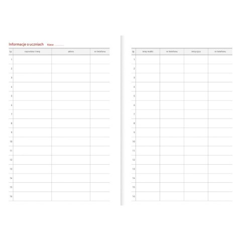 Kalendarz nauczyciela książkowy (terminarz) PCV ROWER bezbarwny B6 Wydawnictwo Wokół Nas (A5TN089B) Kalendarz nauczyciela książkowy (terminarz) PCV ROWER bezbarwny B6 Wydawnictwo Wokół Nas (A5TN089B)