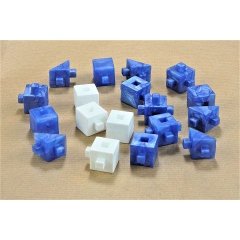 Klocki plastikowe Abino KUBIKI FROSTY Klocki plastikowe Abino KUBIKI FROSTY