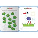 Książka dla dzieci Aksjomat Szlaczki zwierzaczki. Edukacyjna książeczka z naklejkami
