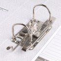 Segregator dźwigniowy Basic z szyną A4 75mm zielony (21024221-02)