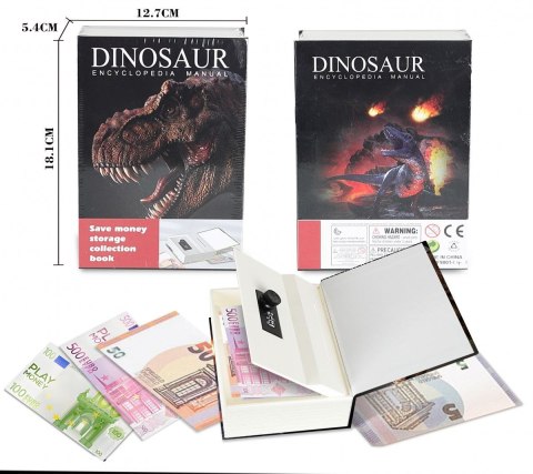 Skarbonka Lean książka dinozaur (23490) Skarbonka Lean książka dinozaur (23490)