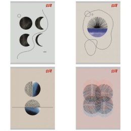 Zeszyt Unipap Minimalism A5 60k. 70g krata