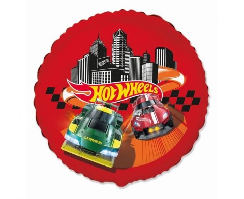 Balon foliowy Godan HOT WHEELS 18cal (B401636) Balon foliowy Godan HOT WHEELS 18cal (B401636)