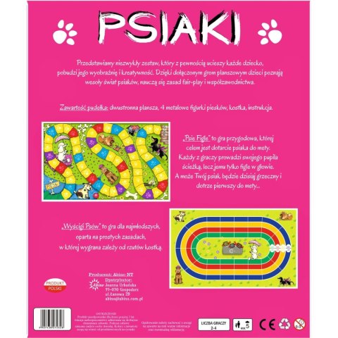 Gra planszowa Abino PSIE FIGLE Gra planszowa Abino PSIE FIGLE