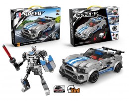 Klocki konstrukcyjne Lean auto robot 2w1 (23573)