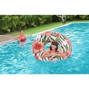 Koło do pływania Z Palmami Różowe 119 cm Best Way (9658)