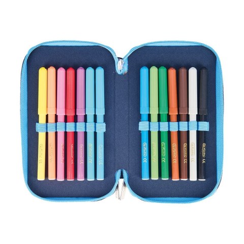 Piórnik Potrójny Cosmic Explorer 31 cz. Herlitz (400197093)