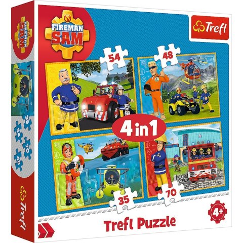 Puzzle Trefl 4w1 4w1 el. (34311) Puzzle Trefl 4w1 4w1 el. (34311)
