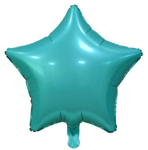 Balon foliowy Godan Turkusowa gwiazda matowa 18cal (BG-HMTR) Balon foliowy Godan Turkusowa gwiazda matowa 18cal (BG-HMTR)