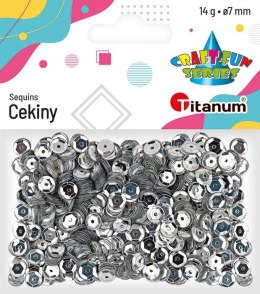 Cekiny Titanum Craft-Fun Series okrągłe 7mm 14g (CM6S)