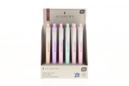 Długopis olejowy Interdruk ACADEMY LIGHT Pastel niebieski 0,7mm