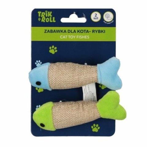 Gadżet Trik Roll Rybki 2szt dla kota (560726) Gadżet Trik Roll Rybki 2szt dla kota (560726)