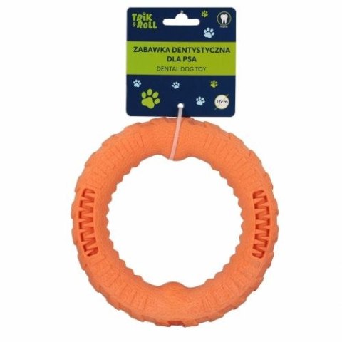 Gadżet Trik Roll Zabawka dla psa dentystyczna 17cm pomarańczowa (560869) Gadżet Trik Roll Zabawka dla psa dentystyczna 17cm pomarańczowa (560869)
