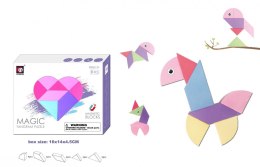 Klocki magnetyczne Lean tangram 8 el. (23551)