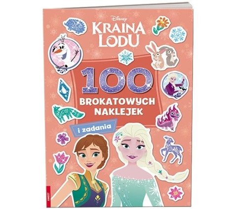 Książeczka edukacyjna Kraina Lodu. 100 Brokatowych Naklejek Ameet (NB 9109) Książeczka edukacyjna Kraina Lodu. 100 Brokatowych Naklejek Ameet (NB 9109)
