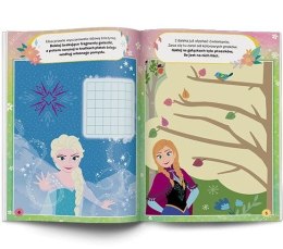Książeczka edukacyjna Ameet Kraina Lodu. 100 Brokatowych Naklejek (NB 9109)