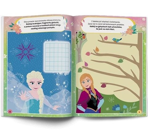 Książeczka edukacyjna Kraina Lodu. 100 Brokatowych Naklejek Ameet (NB 9109) Książeczka edukacyjna Kraina Lodu. 100 Brokatowych Naklejek Ameet (NB 9109)