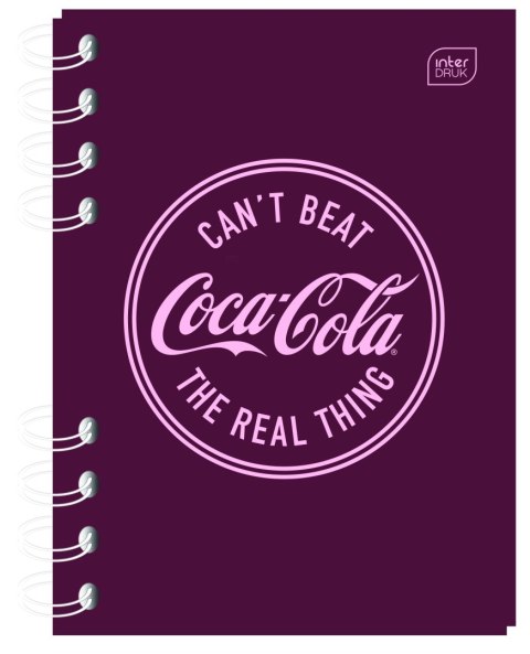 Notes (notatnik) COCA COLA HYBRID 80k. krata [mm:] 90x140 Interdruk