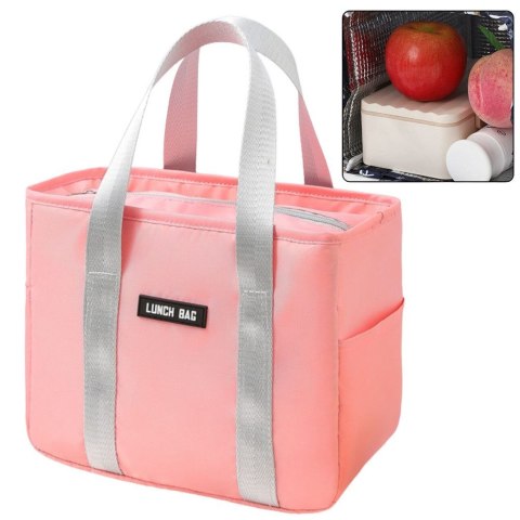 Torba termiczna Best Way 24cm, różowa (21581) Torba termiczna Best Way 24cm, różowa (21581)