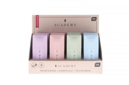 Zakreślacz Interdruk ACADEMY 4 sztuki mix 1,0-3,0mm