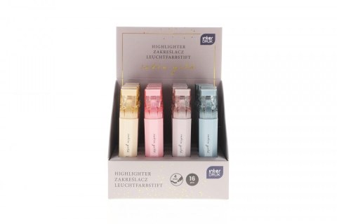 Zakreślacz Interdruk Satin Gold 16 szt mix
