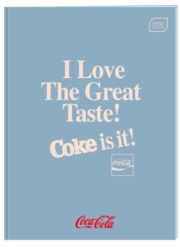 Zeszyt Interdruk HYBRID COCA COLA A4 60k. 70g krata