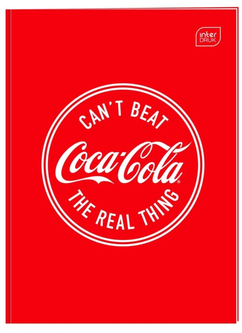 Zeszyt Interdruk HYBRID COCA COLA A4 60k. 70g krata Zeszyt Interdruk HYBRID COCA COLA A4 60k. 70g krata