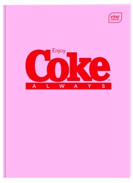 Zeszyt tematyczny Interdruk COCA COLA HYBRID A6 32k. 70g krata (do słówek)