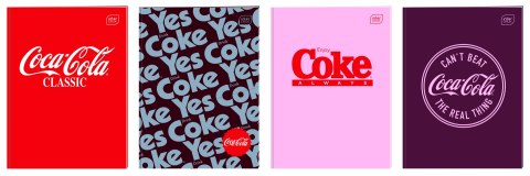 Zeszyt tematyczny Interdruk COCA COLA HYBRID A6 32k. 70g krata (do słówek) Zeszyt tematyczny Interdruk COCA COLA HYBRID A6 32k. 70g krata (do słówek)