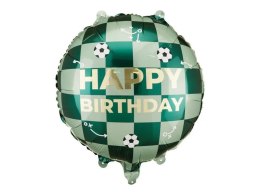 Balon foliowy Partydeco Happy Birthday piłki 18cal (FB296)