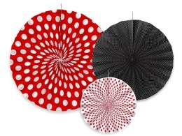 Dekoracja Partydeco Rozety dekoracyjne, mix (RPK6)